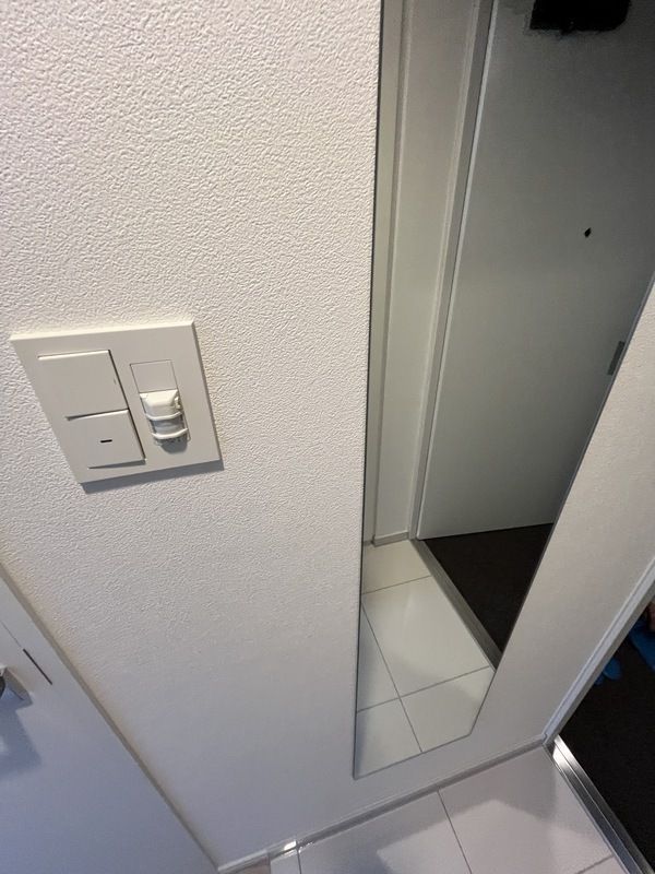 玄関　落ち着いた玄関です