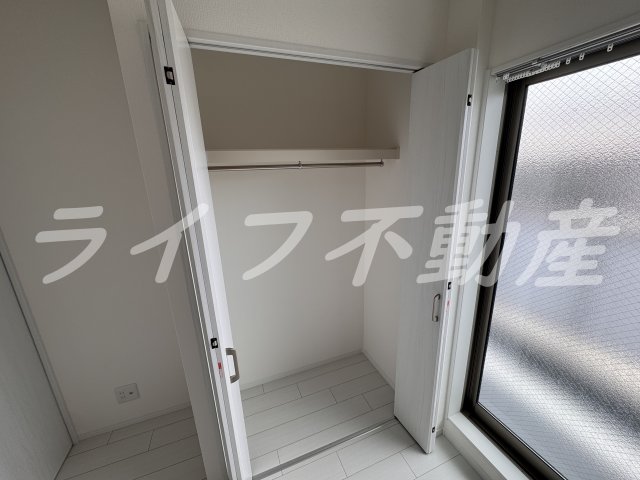 収納　十分な収納スペースがあります