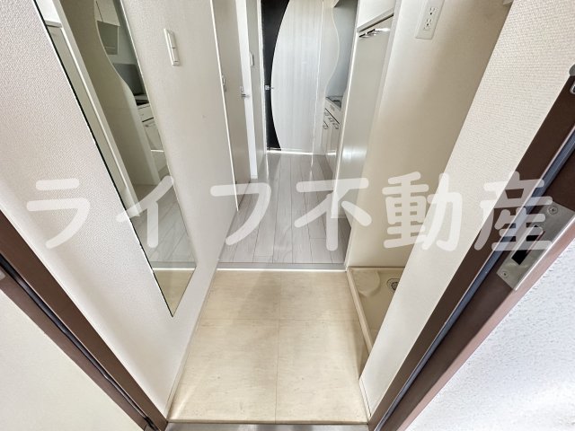 玄関　ゆったりとした玄関です