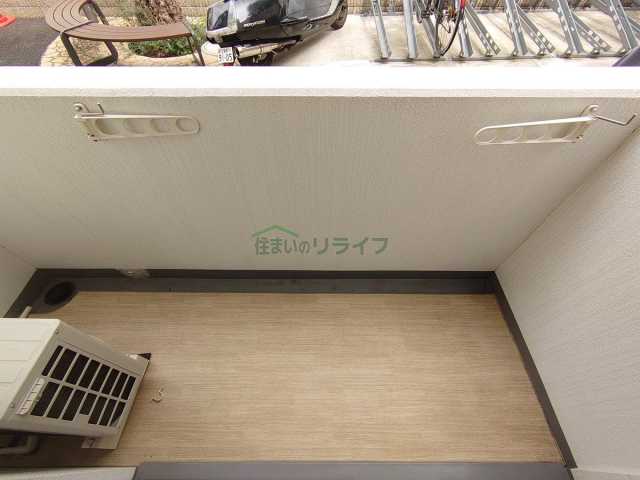 バルコニー　※参考写真です。同じ間取りの別部屋になります。