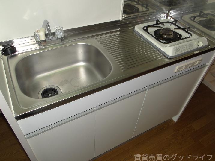 キッチン　ガスキッチンが完備です