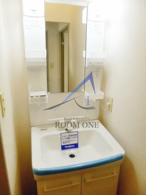 洗面設備　洗面台です。