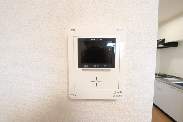 セキュリティ　訪問者が見えるテレビモニターホン