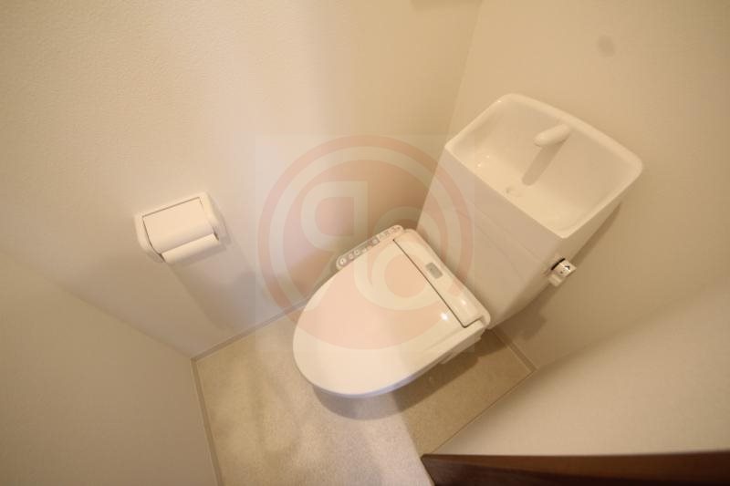 トイレ　ゆったりとした空間のトイレです