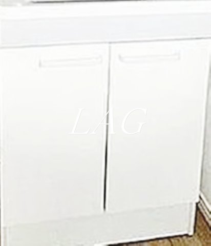 収納　洗面台下収納です。