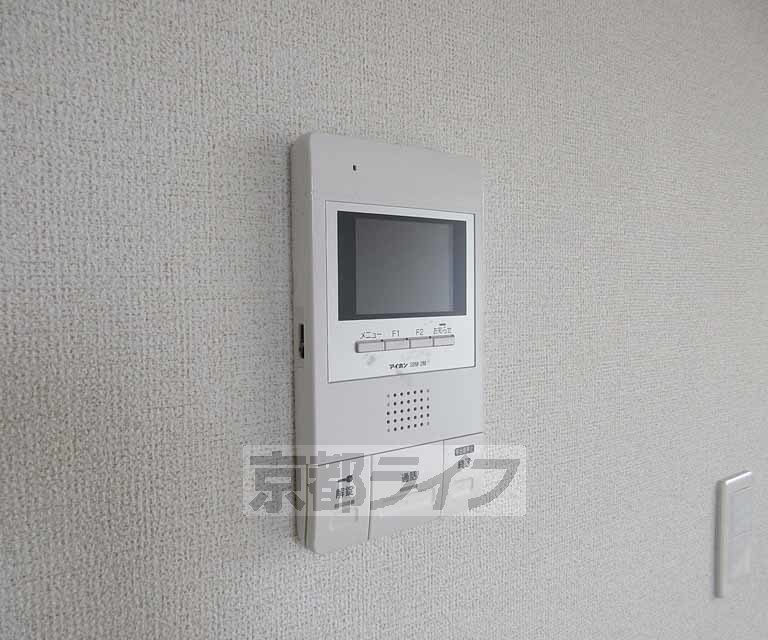 セキュリティ　モニター付きで安心です！