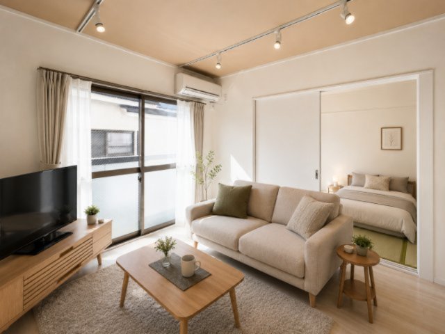 居室・リビング　参考イメージ写真。※写真にある家具は設備ではありません。