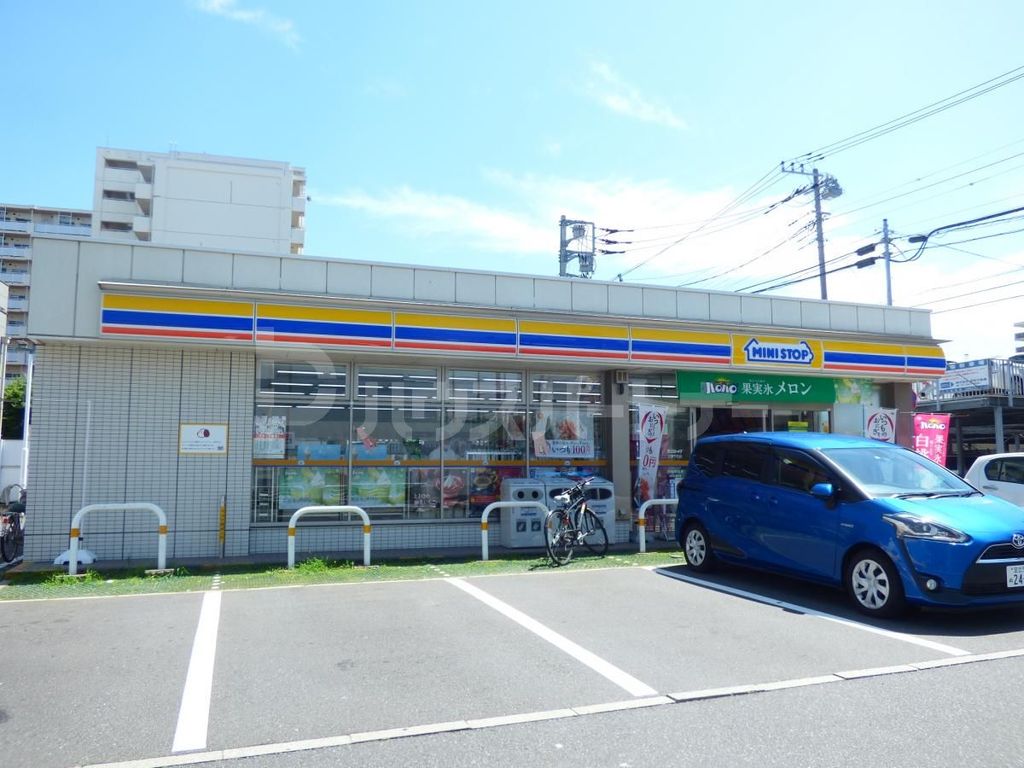 コンビニ　ミニストップ　江東千石店（コンビニ）まで350m