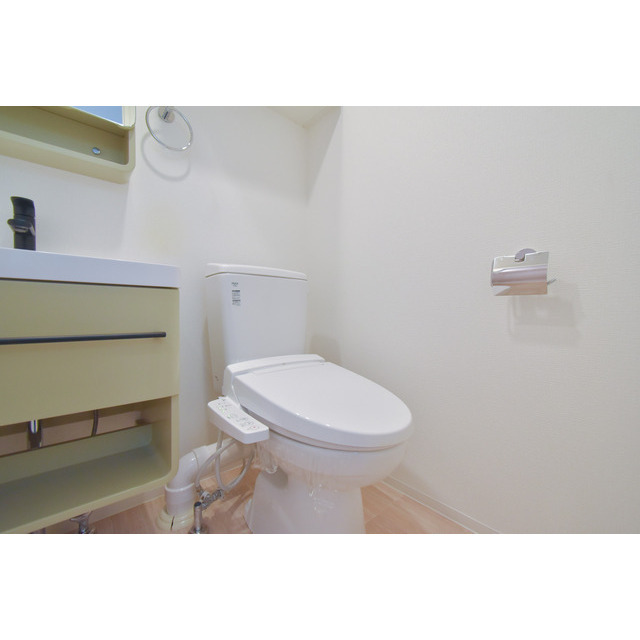 トイレ　ゆったりとした空間のトイレです