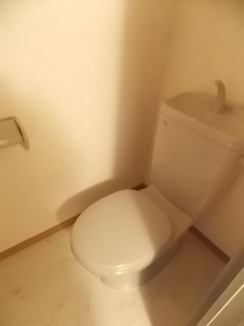 トイレ　ゆったりとした空間のトイレです