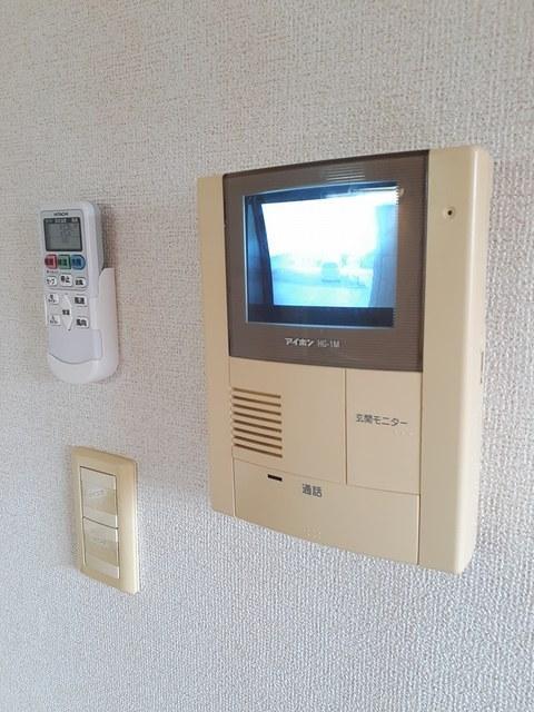 セキュリティ　モニター付きインターホン