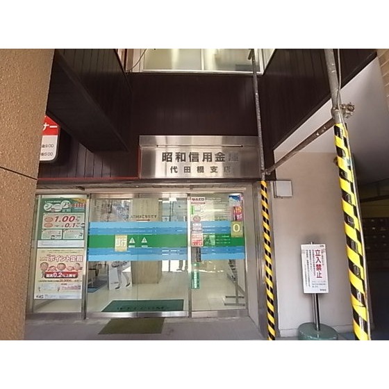 銀行　昭和信用金庫代田橋支店（銀行）まで502m