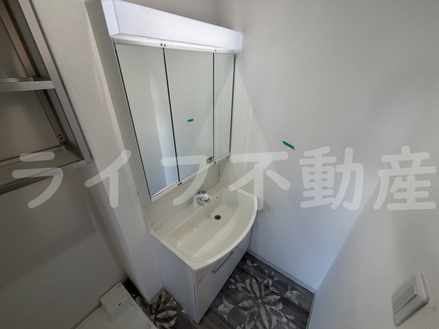 洗面設備　洗面所です