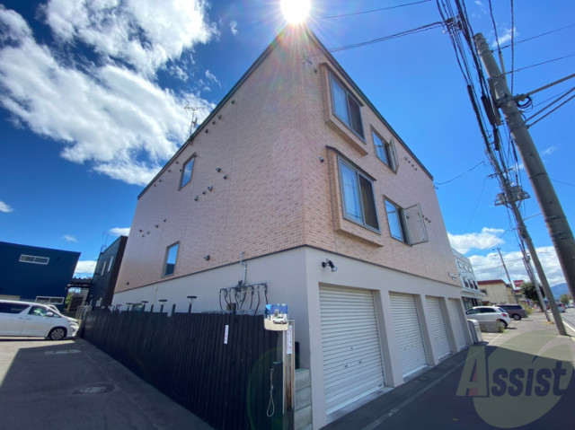 建物外観　札幌市北区新琴似６条「キャニオンリバー３」