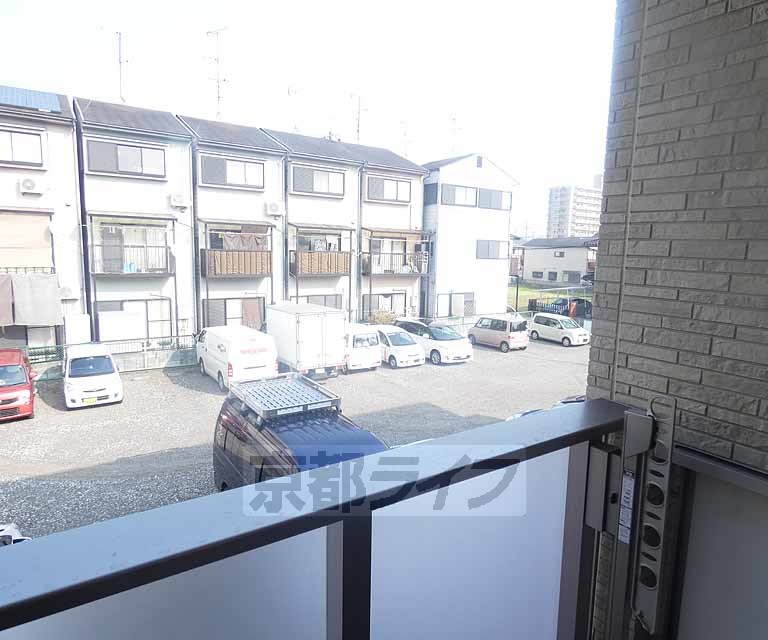 バルコニー　３階からの眺望です。