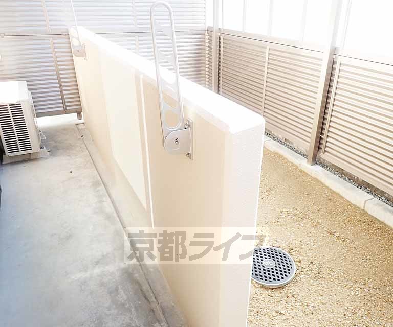 バルコニー　日当たり良好です。