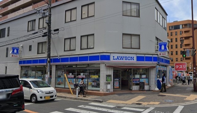 コンビニ　ローソン　広芝店（コンビニ）まで77m