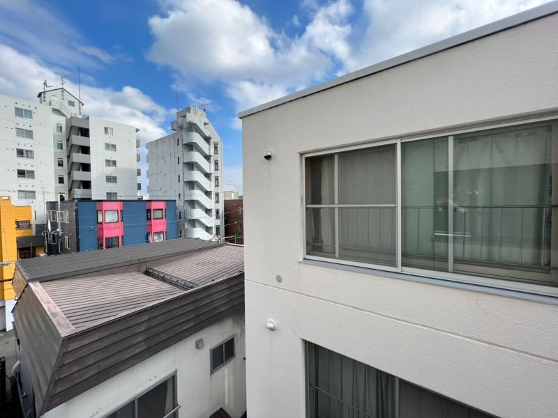 眺望　眺望はこちら。静かな住宅街という印象を受けました。