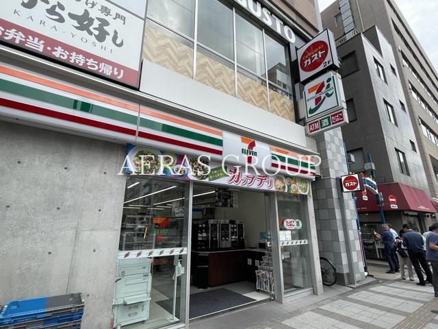 コンビニ　セブン-イレブン 港区芝5丁目店（コンビニ）まで7m