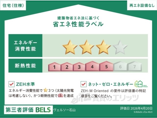 省エネ性能ラベル　省エネ性能ラベル