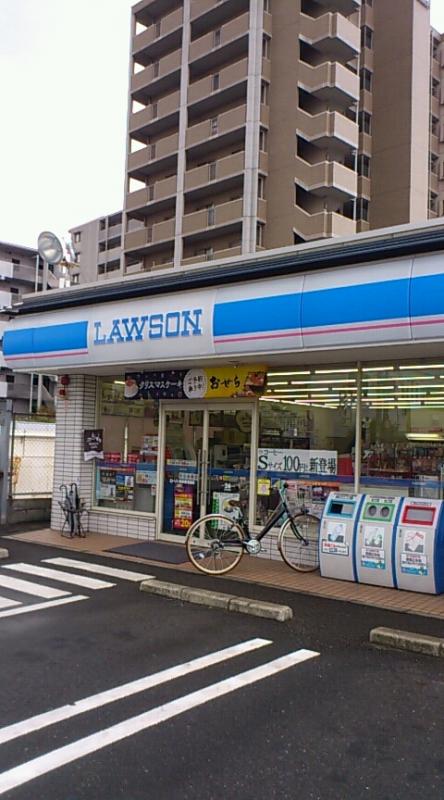 コンビニ　ローソン 西京極佃田店（コンビニ）まで80m