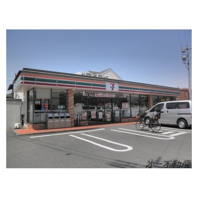 コンビニ　セブンイレブン静岡池田店（コンビニ）まで1100m
