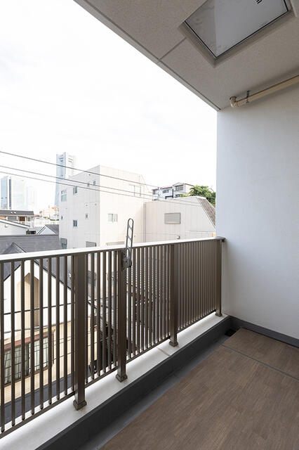 バルコニー　日当たり良好です