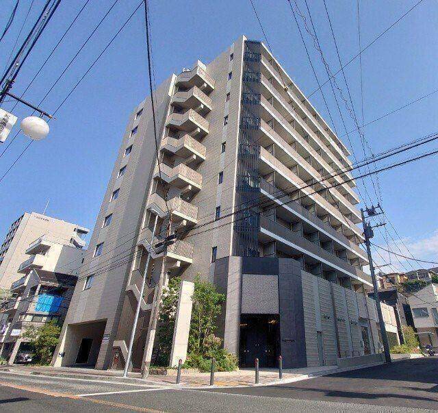 建物外観　外観タイル張りです