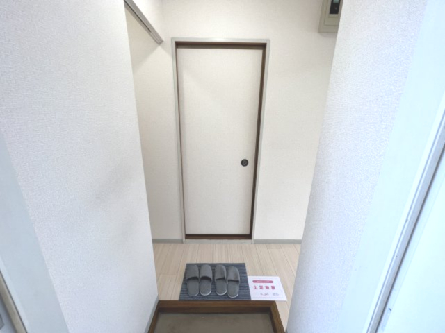 玄関　明るい玄関です