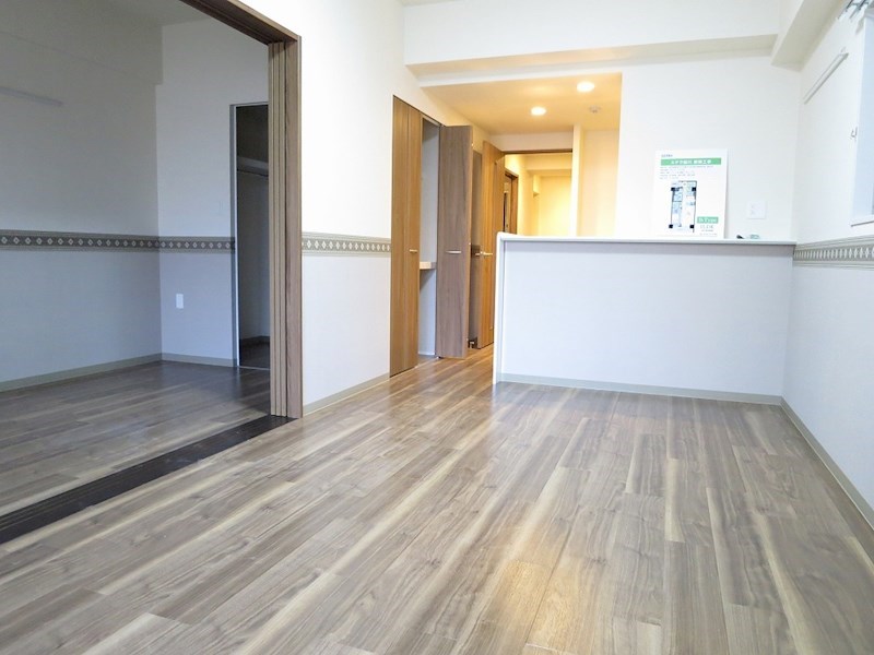 居室・リビング　カウンターキッチンです。