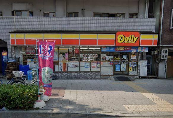 コンビニ　デイリーヤマザキ 浪速汐見橋店（コンビニ）まで392m