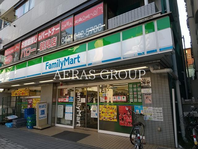コンビニ　ファミリーマート 鶴見中央店（コンビニ）まで214m