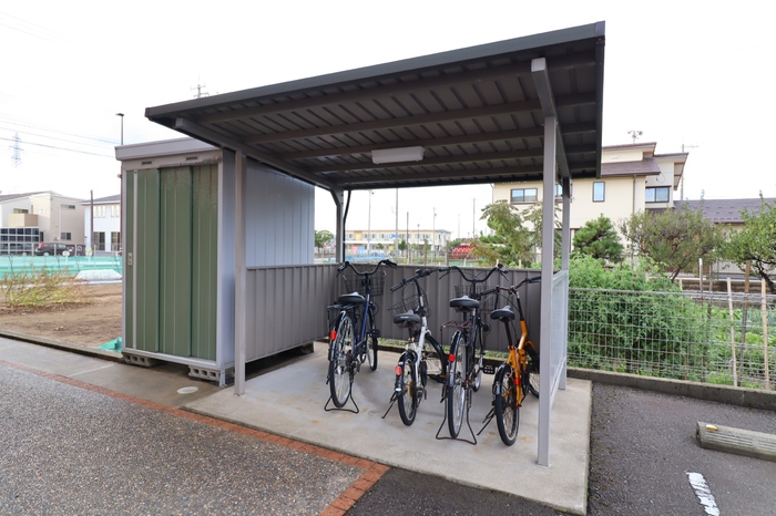 その他共有部分　駐輪場完備です♪