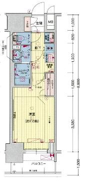 プレサンスTHE久屋大通レジェンドの間取り写真