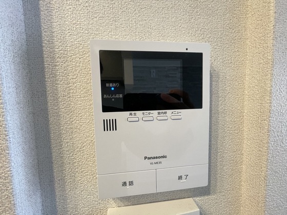 セキュリティ　※別部屋の写真です
