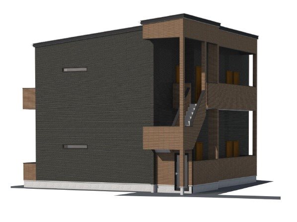 建物外観　外観パース