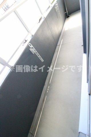 バルコニー　陽当たり良好なバルコニーです