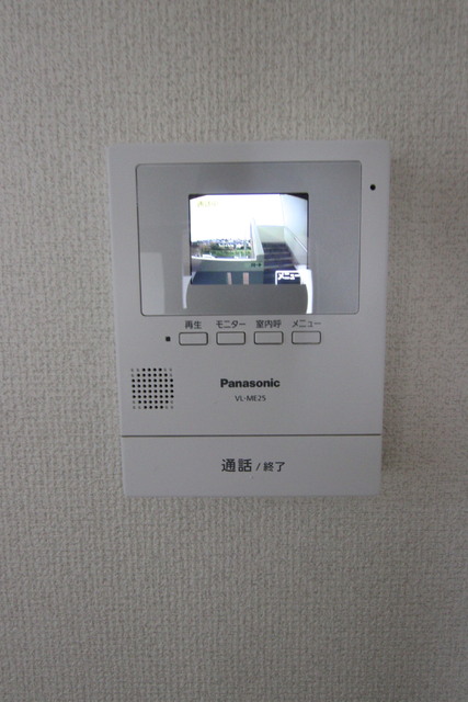 セキュリティ　画面付きで安心ですね