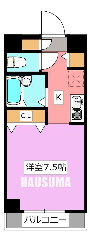メゾンY・M・Dの間取り写真