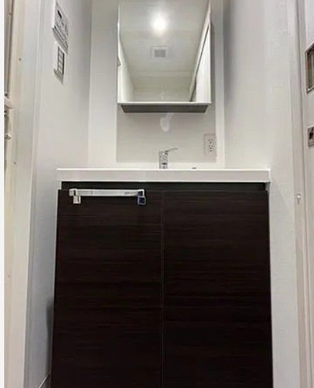 洗面設備　別タイプ部屋　参考写真です