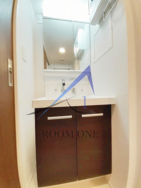 洗面設備　洗面台です。