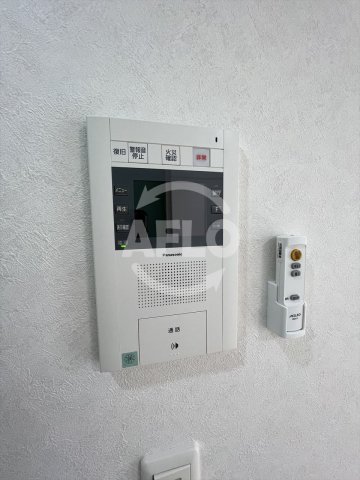 セキュリティ　エーデル深江橋　TVモニター付きインターホン