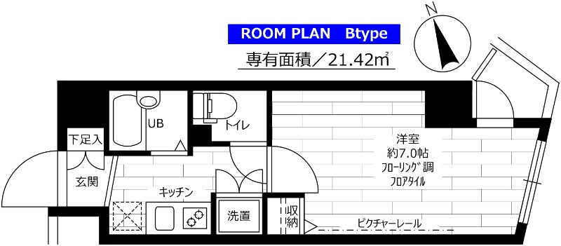 ステージファースト三軒茶屋アジールコートIIの間取り写真