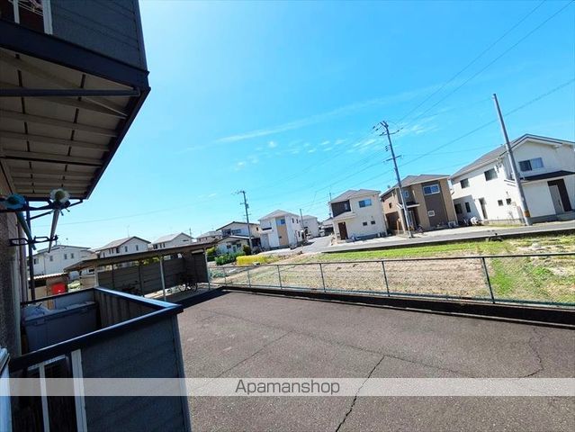 駐車場　眺望