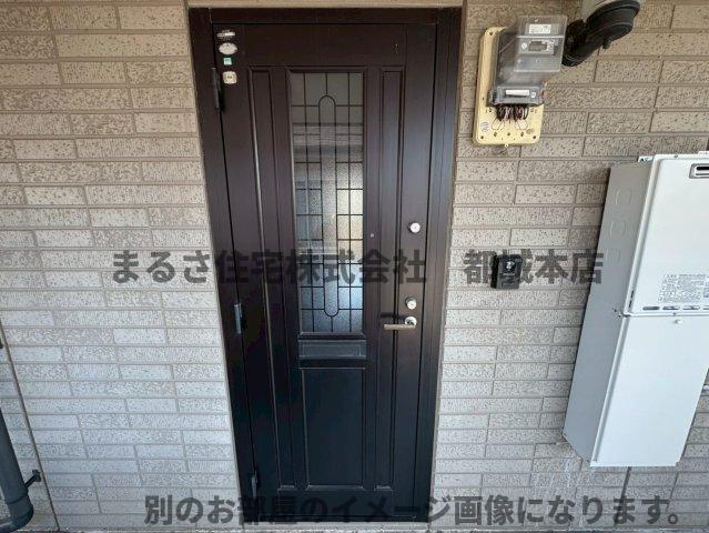 天神ハイツの玄関写真