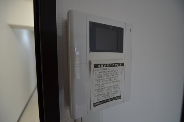 セキュリティ　モニター付いてるので安心ですね♪