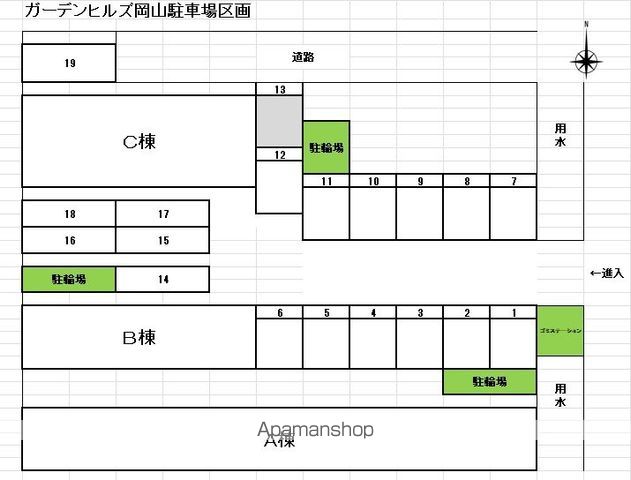 ガーデンヒルズ岡山C棟のその他写真