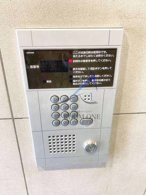 セキュリティ　オートロックです。