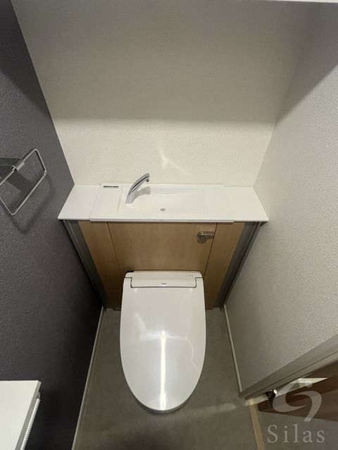 地下鉄谷町線 大日駅 徒歩7分 3階建 新築のトイレ写真