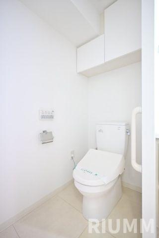 都営浅草線 馬込駅 徒歩4分 11階建 築19年のトイレ写真